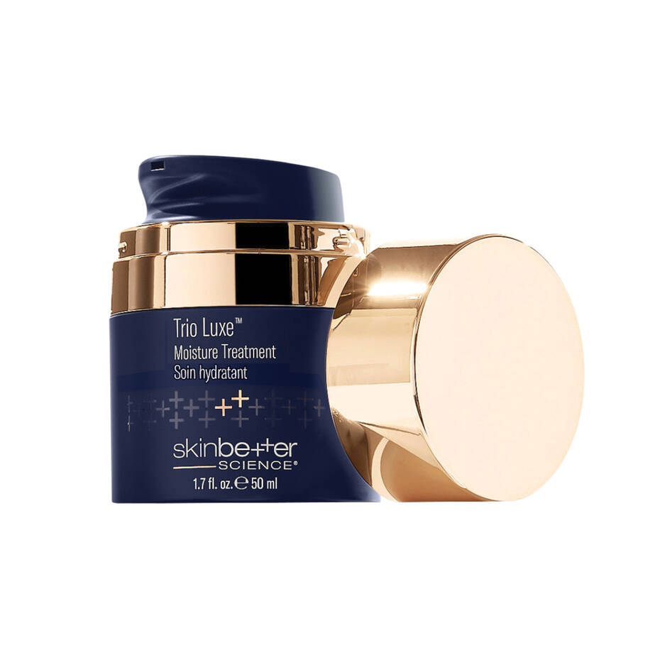 Skinbetter Science Trio Luxe Moisture Treatment moisturizer bottle for dry sensitive skin, 50 mL