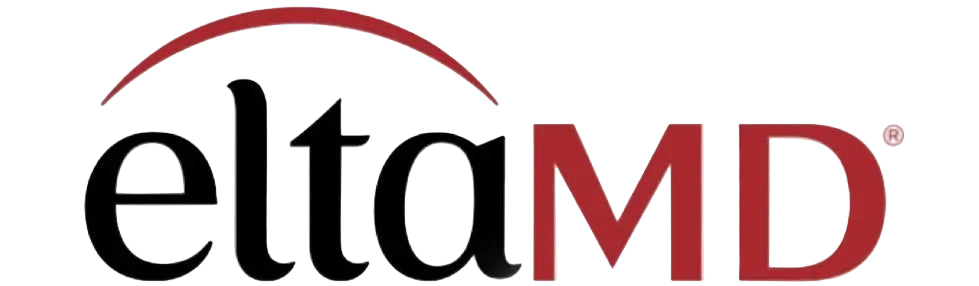 Eltamd logo with black and red text on a white background