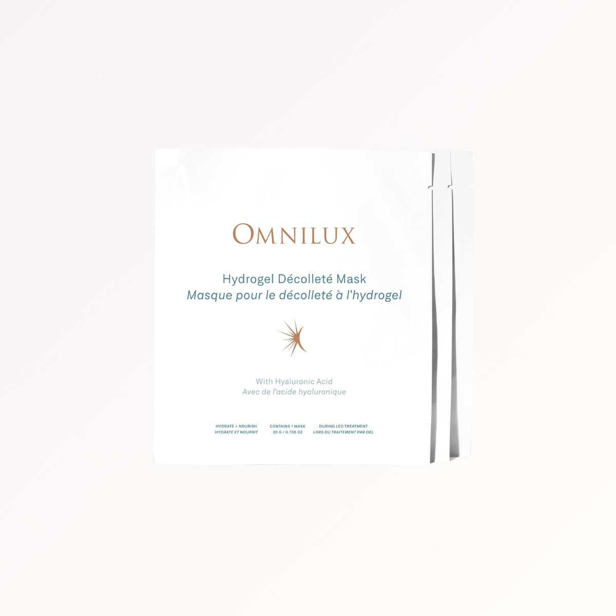Omnilux Hydrogel Décolleté Mask (3pk)