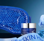 ZO Intense Eye Crème tube with single-use cooling eye mask kit for depuffing brightening and anti-aging under-eye care