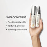 Alastin Renewal Retinol 0.25 bottles highlighting skin concerns: fine lines, texture, and soothing anti-irritants.