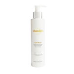 Alumier HydraBoost hydrating serum bottle with dropper clear gel texture labeled for sensitive skin