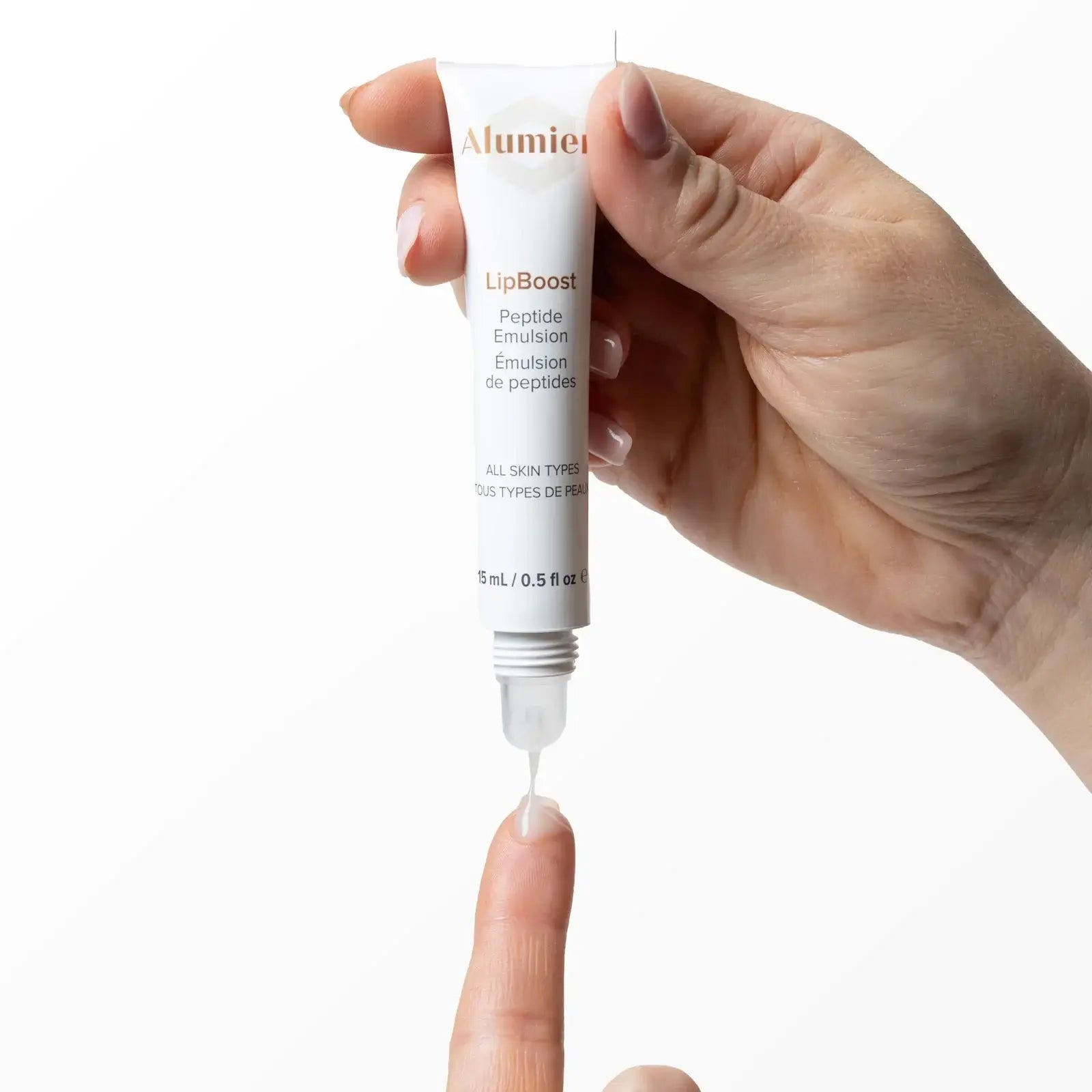 Alumier LipBoost peptide lip emulsion additional product view