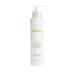 Alumier SensiCalm cream cleanser tube labeled for sensitive dry and combination skin gentle hydrating formula