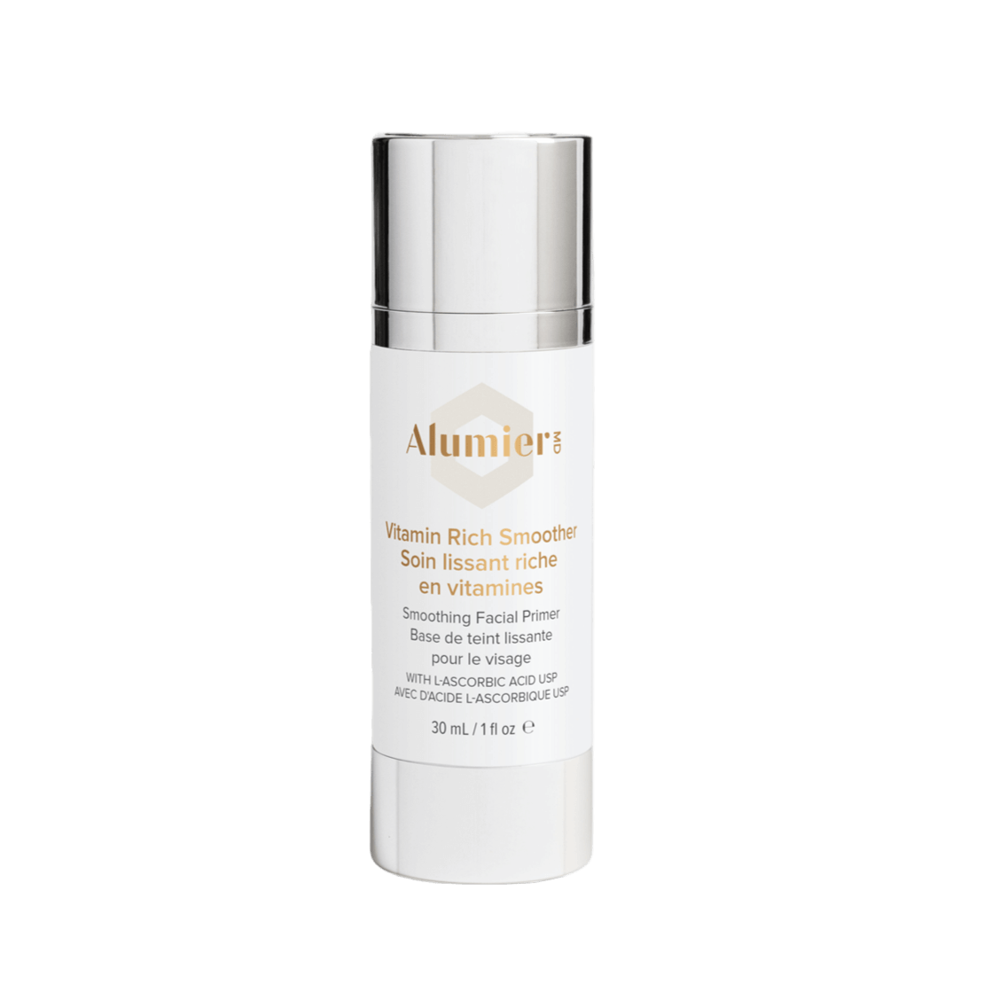 Alumier Vitamin Rich Smoother primer tube labeled vitamin primer antioxidant for dry normal combination and oily skin