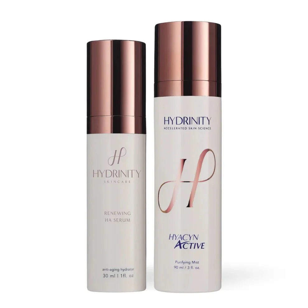 Hydrinity Age Renewal Kit with Hyacyn Active mist and Renewing HA Serum