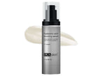 PCA Skin Hyaluronic Acid Boosting Serum bottle with creamy serum swatch, ideal for deep hydration and skin barrier support.
