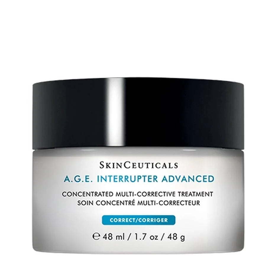SkinCeuticals A.G.E. Interrupter Advanced jar anti-aging cream for mature skin targeting glycation and wrinkles