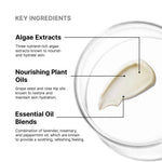 Key ingredients of SkinCeuticals Emollience: algae extracts, nourishing plant oils, essential oil blends for hydration.