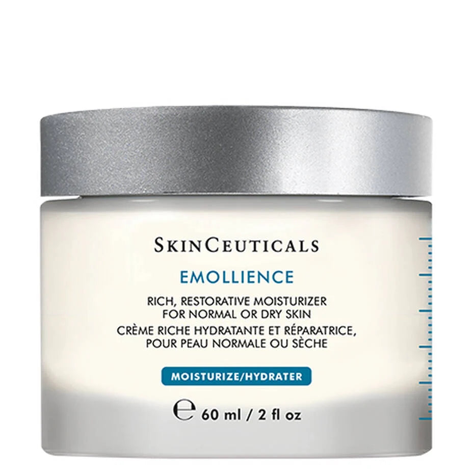 SkinCeuticals Emollience jar moisturizer with botanical oils and algae extracts for dry dehydrated sensitive skin