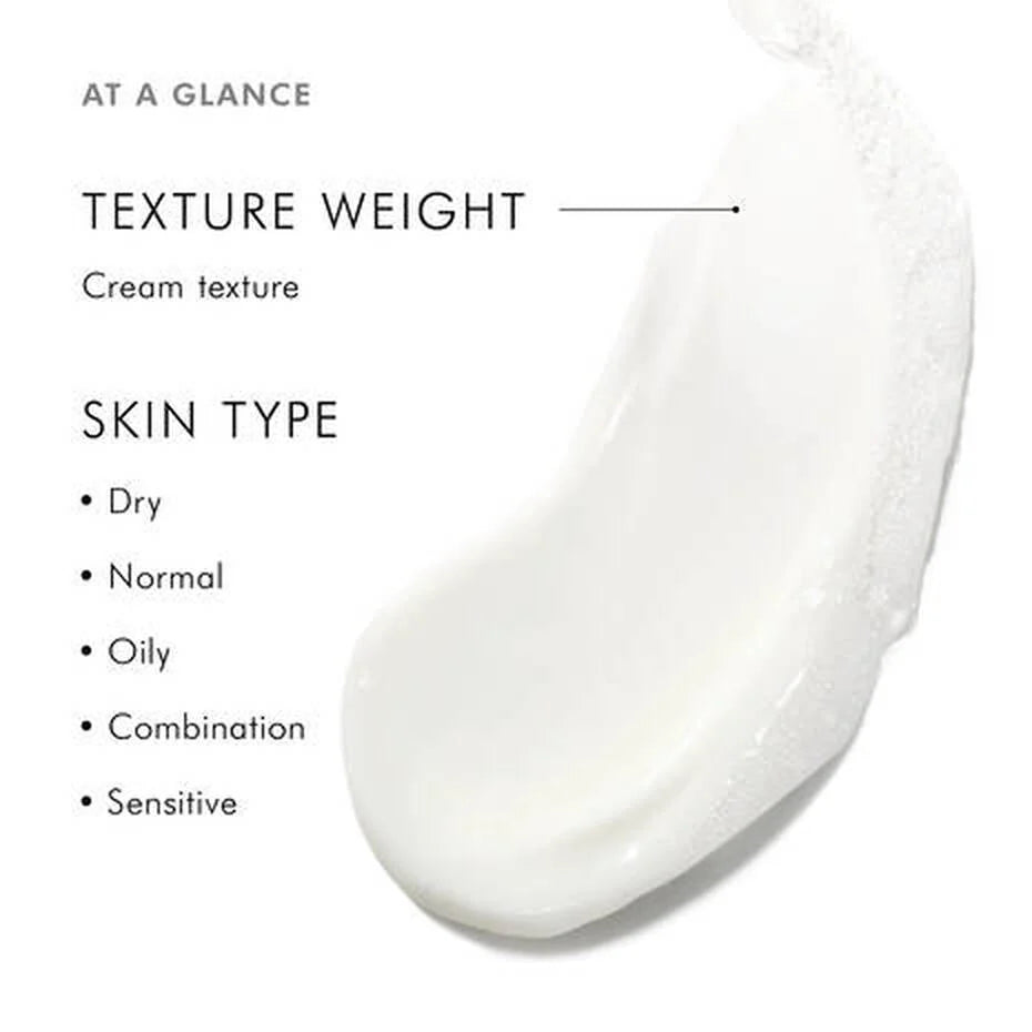SkinCeuticals Gentle Cleanser cream texture for dry, normal, oily, combination, and sensitive skin types.