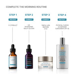 SkinCeuticals H.A. Intensifier Multi-Glycan as part of a complete morning skincare routine.