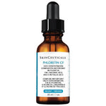 SkinCeuticals Phloretin CF bottle label 10% L-ascorbic 2% phloretin 0.5% ferulic antioxidant serum