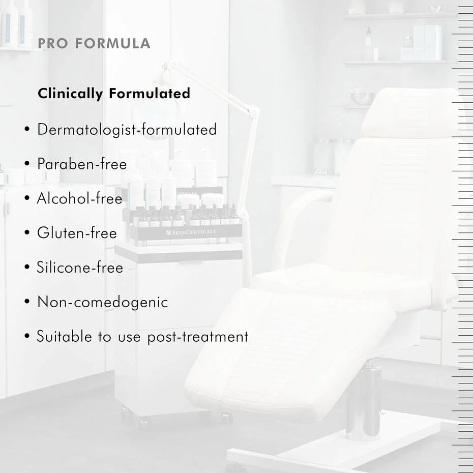 SkinCeuticals Phyto Corrective Gel clinical formulation details including free from parabens and alcohol.