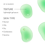 SkinCeuticals Phyto Corrective Gel texture and skin type information with lightweight gel-serum for sensitive skin.