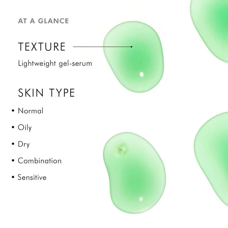 SkinCeuticals Phyto Corrective Gel texture and skin type information with lightweight gel-serum for sensitive skin.