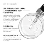 Key ingredients of SkinCeuticals Retexturing Activator including urea, kombucha, and hyaluronic acid.