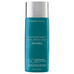 Sunforgettable Total Protection Face Shield SPF 50 -Global mineral sunscreen in a teal bottle, offering UV protection.