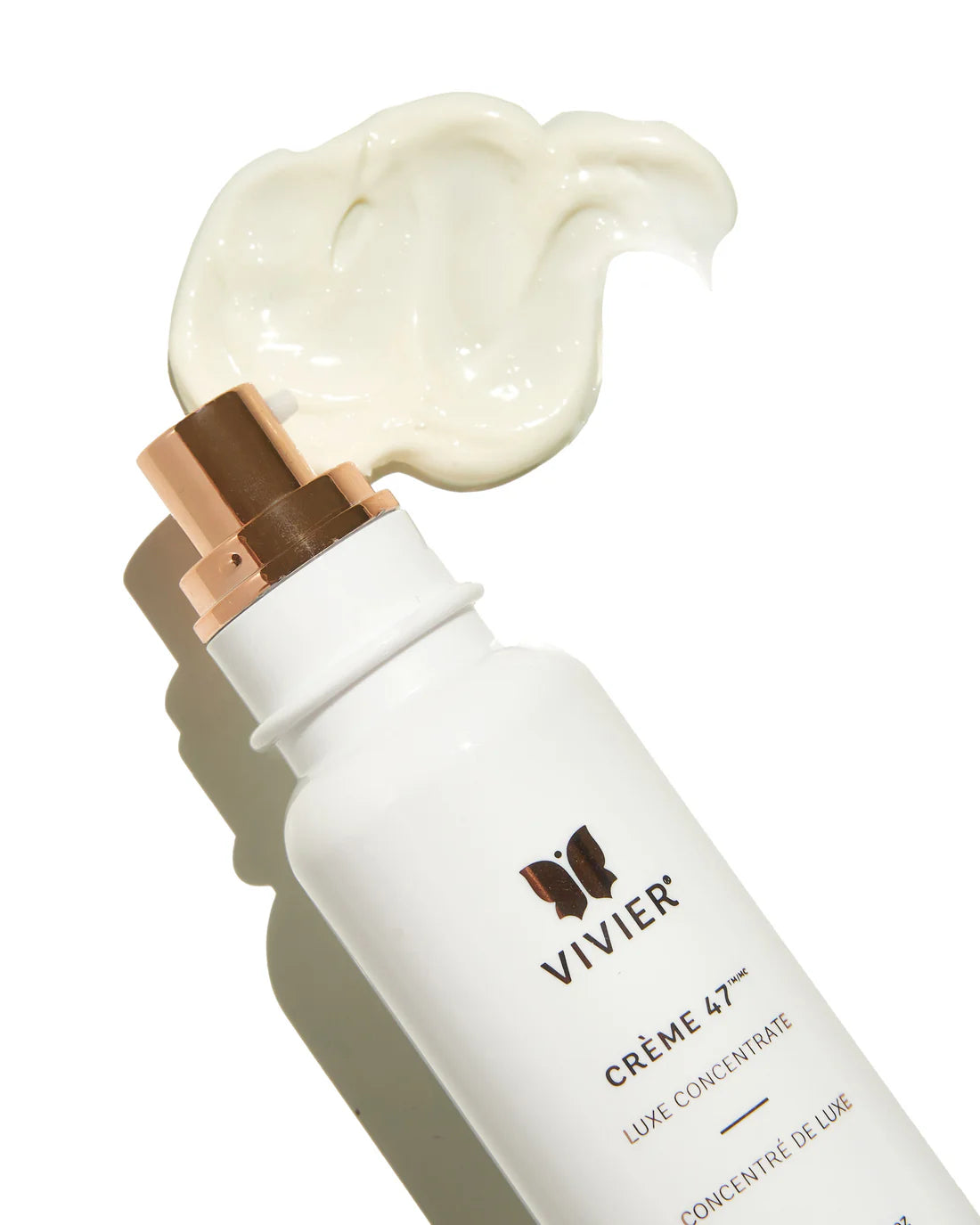 Vivier CRÈME 47 moisturizer with creamy texture, designed for deep hydration and skin restoration.