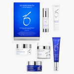 ZO Aggressive Anti-Aging Program 6-piece kit with 60mL cleanser 30 pads and 50mL Renewal Crème