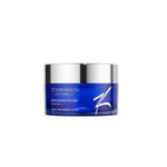 ZO Exfoliating Polish jar with cream texture and label indicating ultra-fine magnesium crystals